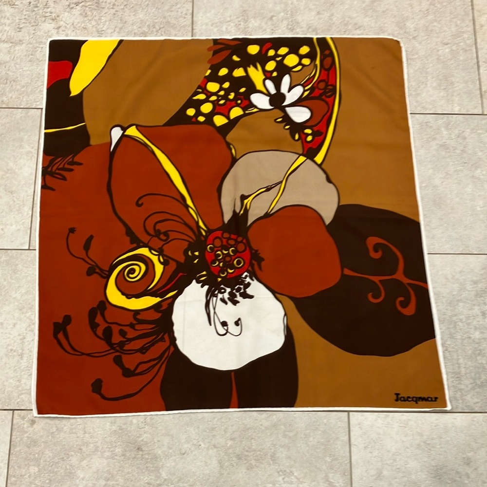 Women Jacmar silk scarf